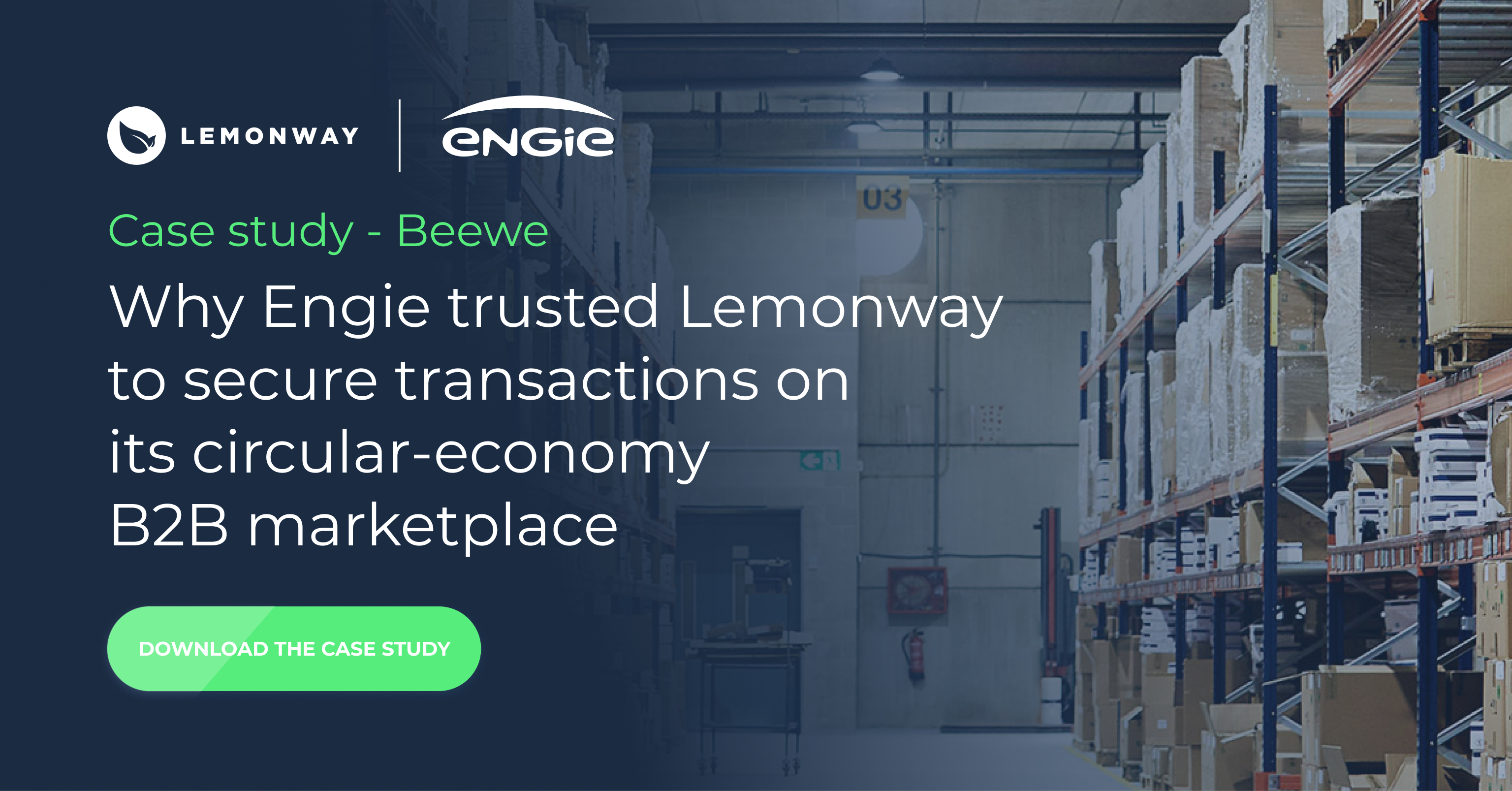 BeeWe - Why Engie trusted Lemonway to secure transactions on its circular-economy B2B marketplace